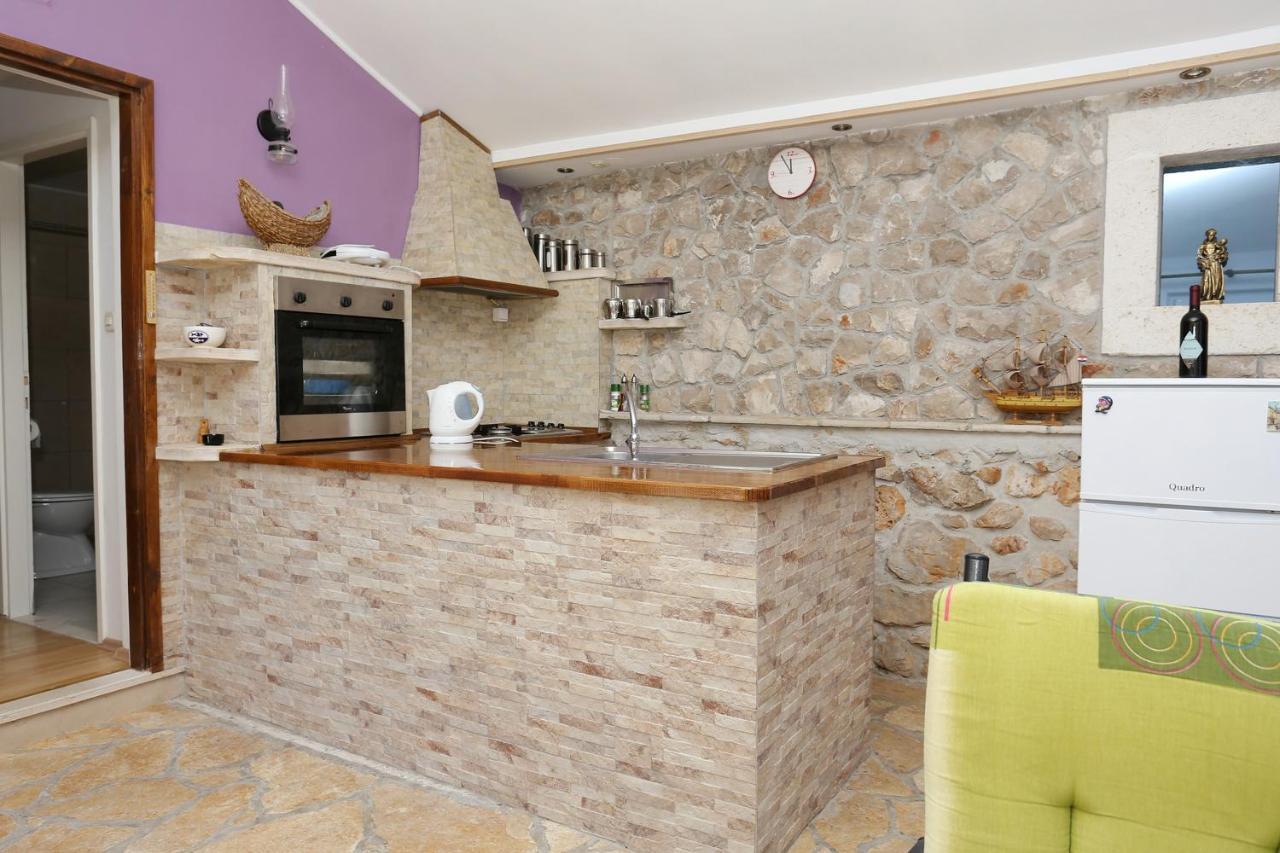 Oskorusno Seaside Holiday House Cove Vela Prapratna מראה חיצוני תמונה